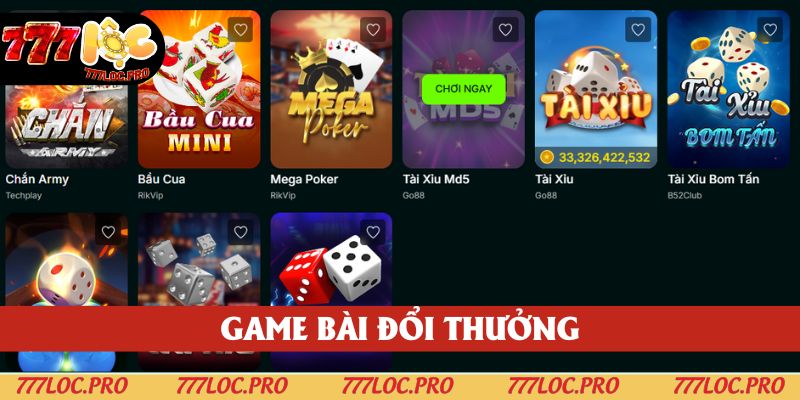 Game bài hấp dẫn với đông đảo người chơi lựa chọn tham gia Game bài hấp dẫn với đông đảo người chơi lựa chọn tham gia